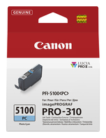 Canon PFI-5100 PC tintapatron 1 db Eredeti Fotó cián