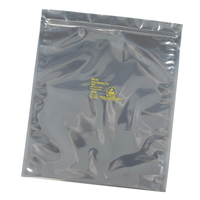 DESCO 300810 antistatic film / bag Silver, Translucent