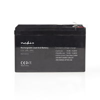 Nedis BALA1200012V Batterie de l'onduleur Sealed Lead Acid (VRLA) 12 V 12000 Ah