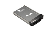 Supermicro MCP-220-73301-0N Speicherlaufwerksgehäuse HDD / SSD-Gehäuse Schwarz, Edelstahl 3.5"