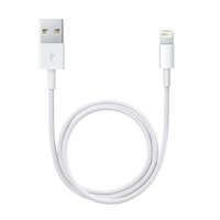 Apple Lightning / USB 0,5 m Blanc