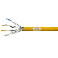LogiLink CPV0069 câble de réseau Jaune 50 m Cat7a S/FTP (S-STP)