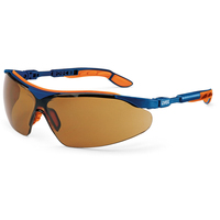 Uvex 9160068 occhialini e occhiali di sicurezza Blu, Arancione