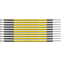 Brady SCNG-05-PUNC cable marker Black, Yellow Nylon 300 pc(s)