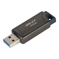 PNY PRO Elite V2 lecteur USB flash 512 Go USB Type-A 3.2 Gen 2 (3.1 Gen 2) Noir