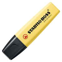 STABILO Boss Original Pastel Marker Meißel Gelb
