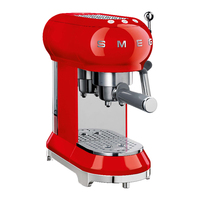 Smeg ECF01RDEU Kaffeemaschine Halbautomatisch Espressomaschine 1 l