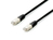Equip 645697 hálózati kábel Fekete 0,5 M Cat6a S/FTP (S-STP)