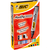 BIC 8209112 permanente marker Zwart, Blauw, Groen, Rood 4 stuk(s)