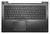 Lenovo 90204087 laptop alkatrész Alapburkolat + billentyűzet