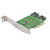 StarTech.com 3-Port M.2 SSD (NGFF) Adapter Kaart- 1 x PCIe (NVMe) M.2, 2 x SATA III M.2 - PCIe 3.0