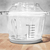 Gastroback Design Mini Chopper Plus Elektrischer Essenszerkleinerer 0,6 l 400 W Edelstahl, Transparent