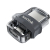 SanDisk Ultra Dual m3.0 USB flash meghajtó 32 GB USB Type-A / Micro-USB 3.2 Gen 1 (3.1 Gen 1) Fekete, Ezüst, Átlátszó
