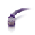 C2G 2m Cat5e Booted Unshielded (UTP) Network Patch Cable - Purple