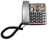 Profoon TX-560 telefoon Analoge telefoon Zwart, Roestvrijstaal