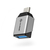 ALOGIC ULCAMN-SGR cambiador de género para cable USB C USB A Gris