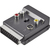SpeaKa Professional SP-7870356 adaptador de cable de vídeo SCART (21-pin) Negro