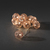 Konstsmide Light set copper metal balls Guirlande lumineuse décorative 10 ampoule(s) LED 0,6 W