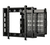 B-Tech Flat Screen Wall Mount with Slide-Out AV Storage Tray (VESA 600 x 400)