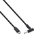 InLine 26674 electriciteitssnoer Zwart 2 m USB C EIAJ-02 (4.0 mm, 1.7 mm)