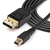StarTech.com Câble 2m certifié VESA Mini DisplayPort vers DisplayPort 1.4 - 8K 60Hz HBR3 HDR - Super UHD mDP vers DP 1.4 - Ultra HD 4K 120Hz Diamètre Fin (34 AWG) - Câble Écran/...