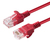 Microconnect V-UTP6A02R-SLIM cavo di rete Rosso 2 m Cat6a U/UTP (UTP)