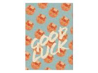 Karte Natur Verlag Graspapier Good Luck 12,2x17,5cm