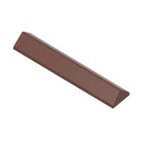 Schokoladen-Form - halbe Tafel - Länge x Breite x Höhe 27,5 x 13,5 x 2,4 cm - Polycarbonat