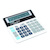 Kalkulator biurowy DONAU TECH, K-DT4126, 12-cyfr. wyświetlacz, wym. 155x152x28 mm, biały