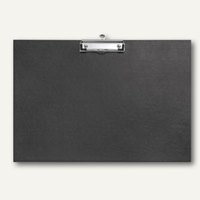 Veloflex Schreibplatten A3 Querformat, Klammer mit Öse, schwarz