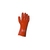 KeepSAFE 16'' Red PVC Gauntlets - Size TEN