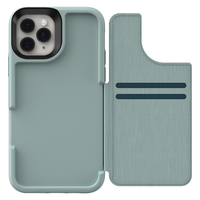 LifeProof Wallet Case - Funda Anti Caídas con tapa trasera para Apple iPhone 11 Pro Water Lily - light green - Funda