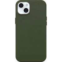 OtterBox Symmetry Cactus Leather MagSafe Apple iPhone 15 Plus - grün - schlanke Schutzhülle