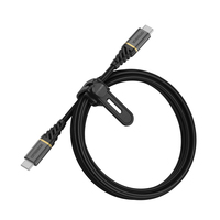 OtterBox Premium Cable USB C-C 1 m USB-PD Schwarz - Schnellladekabel