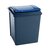 VFM Recycling Bin With Lid 50 Litre Blue 384290