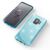 NALIA Custodia compatibile con Samsung Galaxy S9, Glitter Copertura in Silicone Protezione Sottile Telefono Cellulare, Slim Cover Case Protettiva Scintillio Bumper Turchese