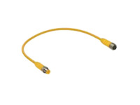 Sensor-Aktor Kabel, 4-polig, 0.5 m, orange