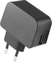 Hálózati USB töltő adapter 90 - 264 V/AC max.2.4A HN Power HNP12-USBL6