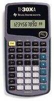 Ti-30Xa Calculator Pocket Scientific Black, Grey
