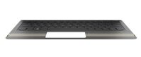 Top Cover & Keyboard (Nordic) 856175-DH1, Housing base + keyboard, Nordic, HP, Pavilion x360 m1-u Toetsenborden (geïntegreerd)