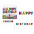 Geburtstagskerze Birthday Fun, 13-teilig TRENDHAUS 960832