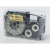 Schriftbandkassette XR-12 YW 12mm schwarz auf gelb