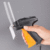 Anschießpistole zur Warenkennzeichnung Kunststoff schwarz/orange mit Nadel