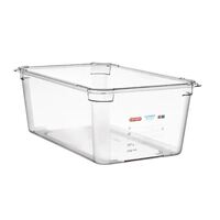 Araven 1/1 Gastronorm Container Transparent Made of Polypropylene - 25.3L