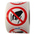 Verbotsschild, Ø 100 mm, Hineinfassen verboten, P015, Polyethylen, 1.000 Verbotszeichen