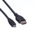 ROLINE HDMI High Speed Kabel met Ethernet, HDMI M - Micro HDMI M, 2 m