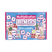 JUNIOR LEARNING MULTIPLICATION BINGO