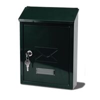 Compact post box - Black