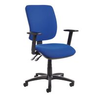 Three lever high back operator chair