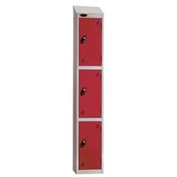 Probe coloured door premium sloping top lockers